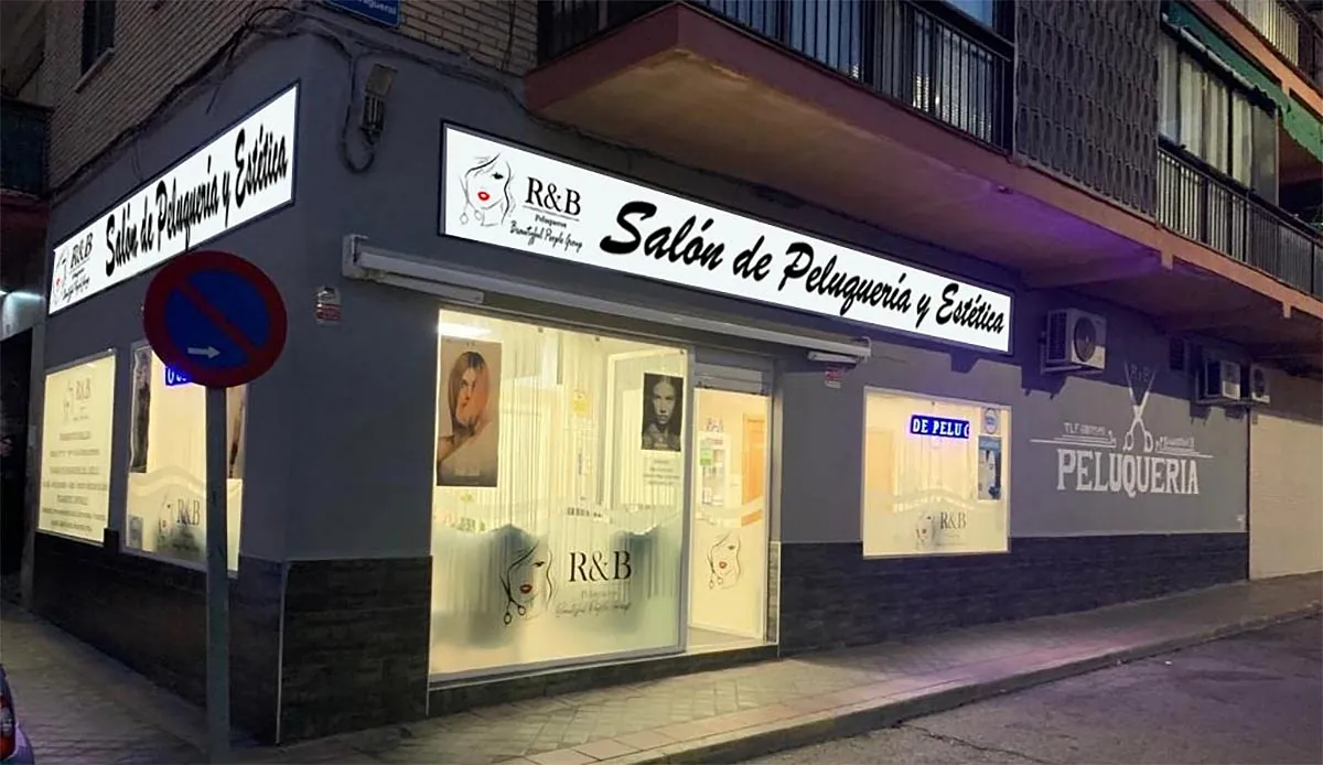 R&B Peluqueria Y Estética fachada